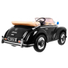 Mercedes Benz 300S Retro dla dzieci Lakier Czarny + Pilot + EVA + Wolny Start + LED MP3